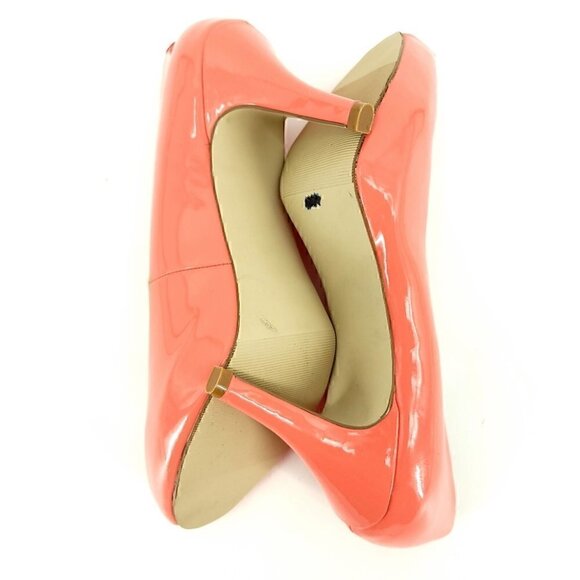 Madden Girl 9 Coral Vegan Patent 4" Heel .75" Platform - Picture 10 of 11